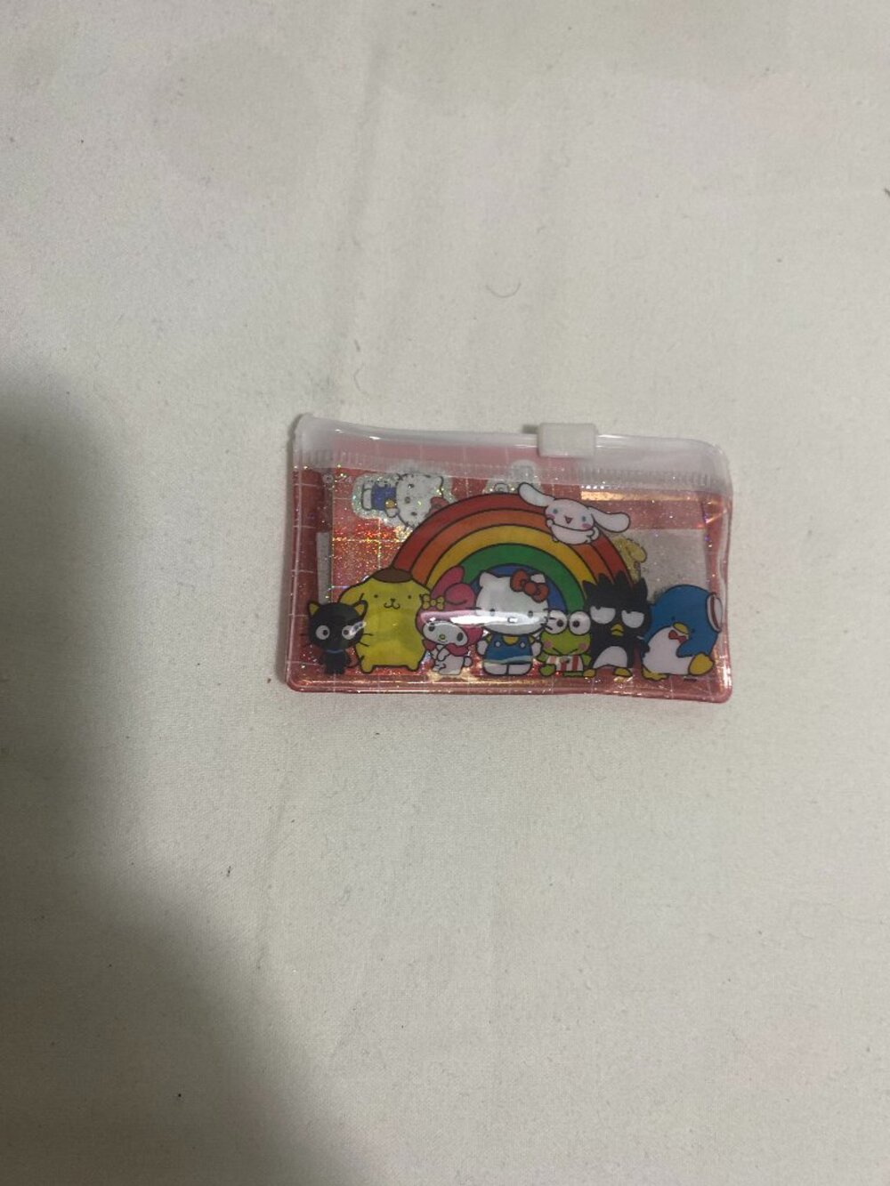 Sanrio Mini Stationery Set Hello Kitty My Melody Pencil Stickers Case Kawaii